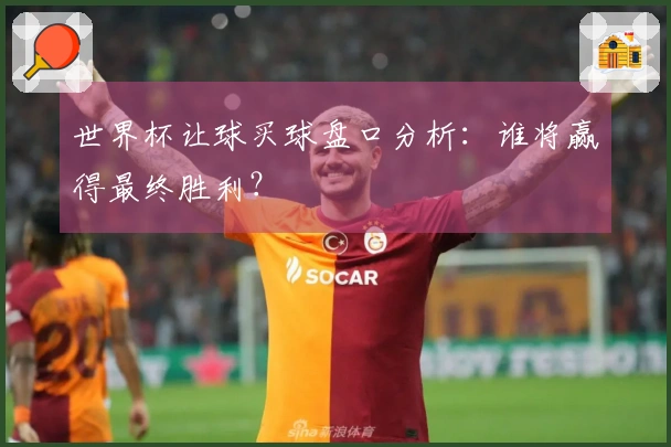 世界杯让球买球盘口分析：谁将赢得最终胜利？
