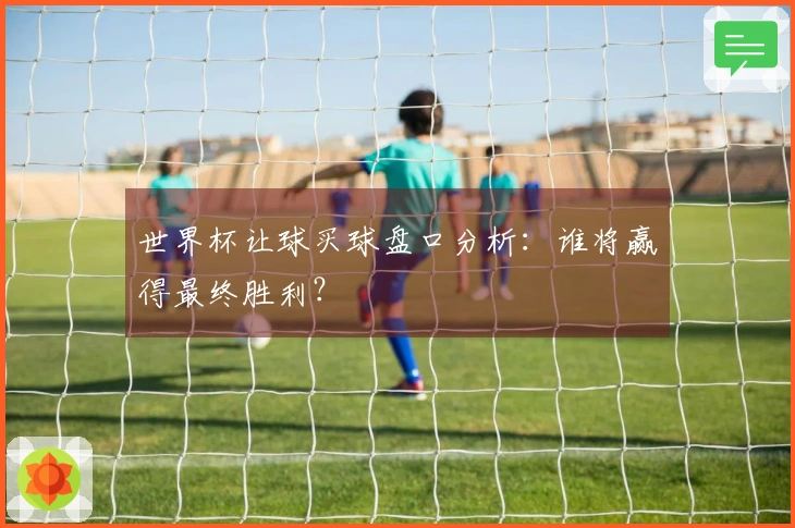 世界杯让球买球盘口分析：谁将赢得最终胜利？